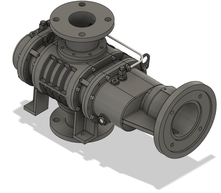 NES NB Series RootsType BiLobe Vacuum Pump Boosters NES Company