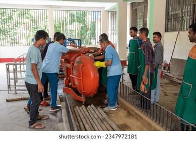 Material Impregnation using Vacuum Pump Material Impregnation using Vacuum Pump